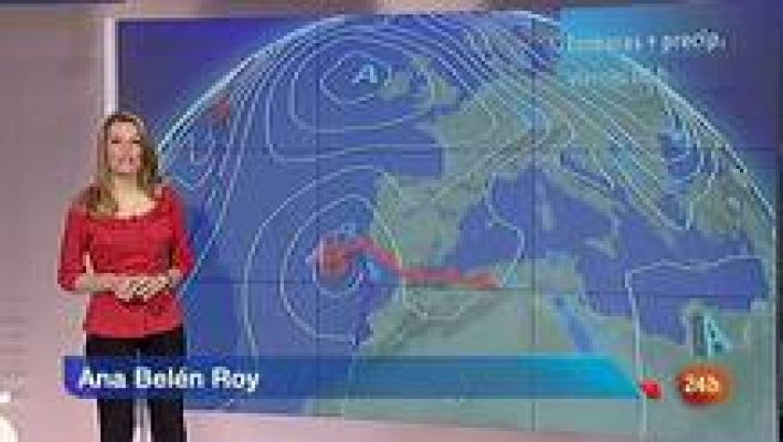 El tiempo - Lluvias en el oeste de Andalucía