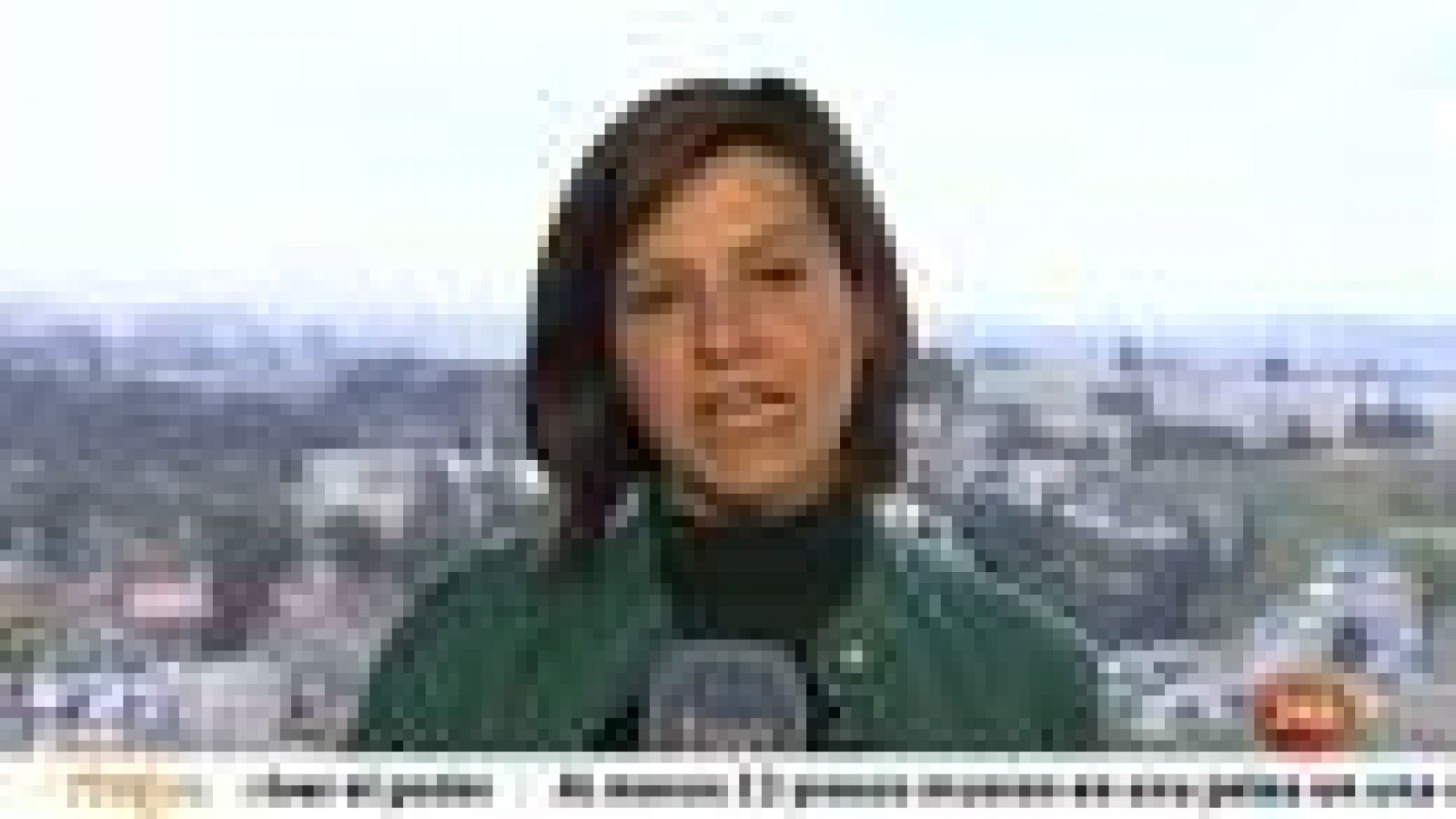 Enfrentamientos entre soldados israelíes y manifestantes palestinos en el Día de la Tierra