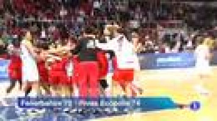 Telediario 1 - El Rivas Ecópolis se cita en la final con el Ros Casares