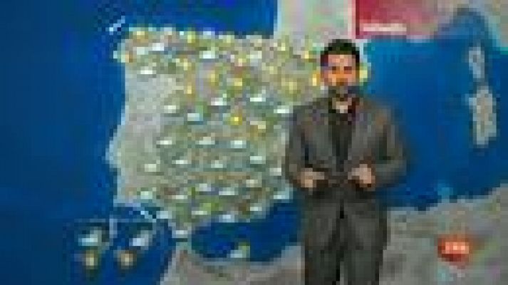 El tiempo - Lluvias débiles en Andalucía y Extremadura