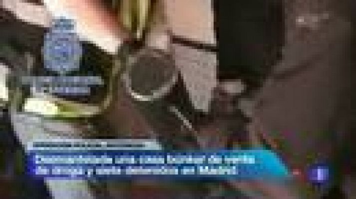 Telediario 1 - Desmantelada una fábrica de droga