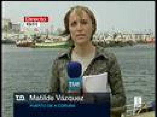  - Los pescadores, amarrados