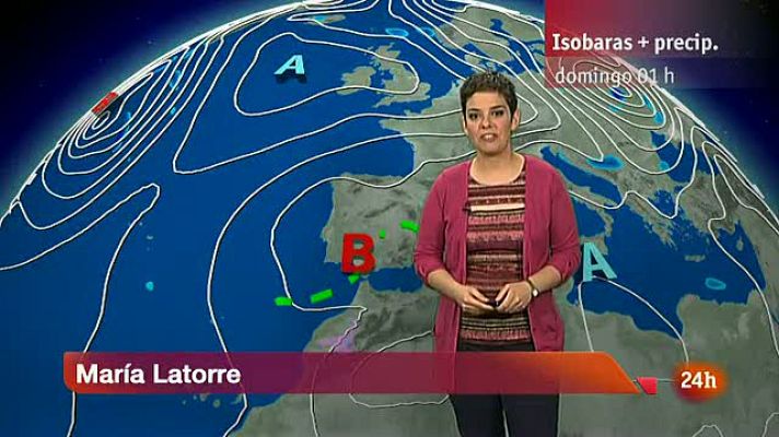 El tiempo - Chubascos con posibilidad de tormentas
