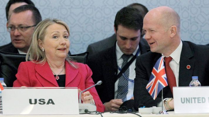 Telediario 1 - En busca de solución en Siria