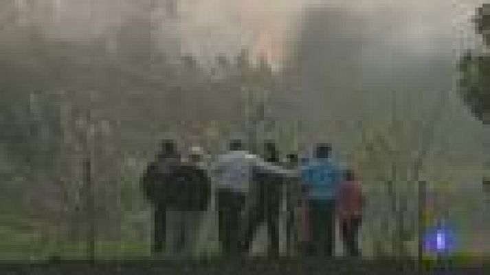 Telediario 1 - Fragas do Eume bajo el fuego