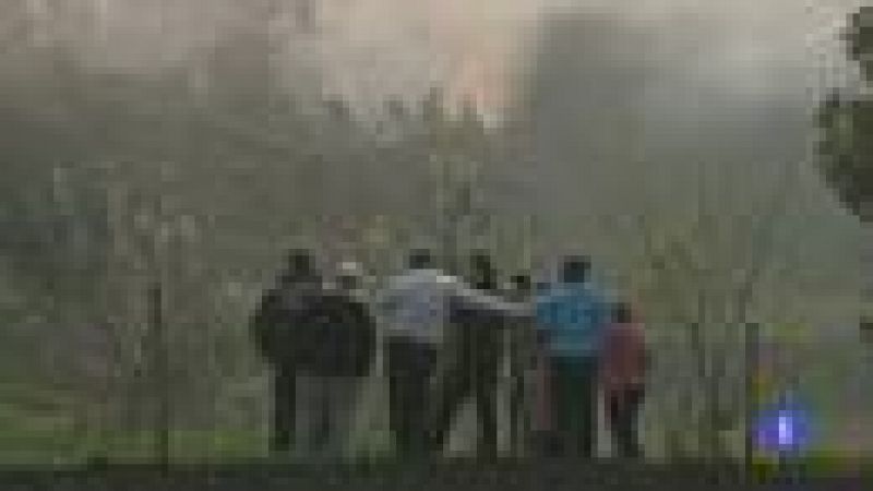 Bajo el fuego el Parque Natural de Fragas do Eume con más de 750 hectáreas quemadas