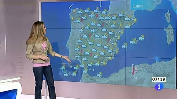El tiempo - Las lluvias acompañarán durante la Semana Santa