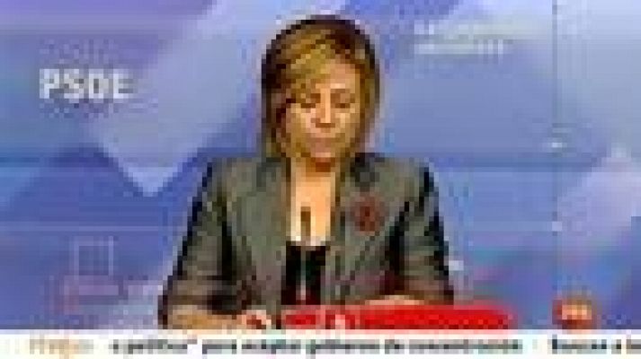 Informativo 24h - Valenciano considera que Rajoy ha ido "del engaño al desengaño" en sus primeros cien días de Gobierno