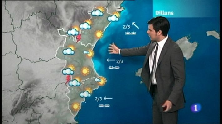 El tiempo en la Comunidad Valenciana - 02/04/12 