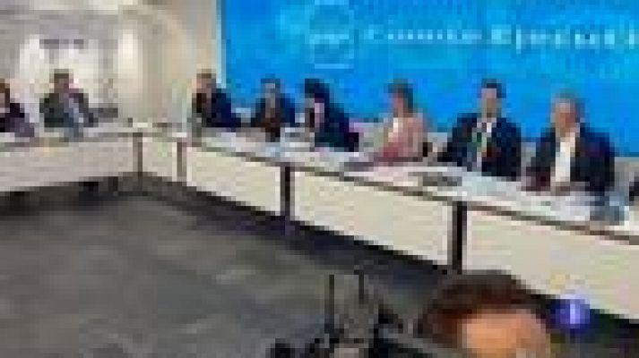 Telediario 1 - Rajoy defiende 100 primeros días