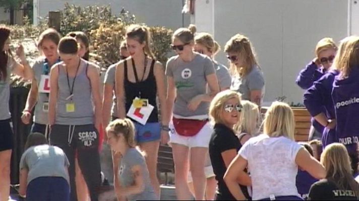 Telediario 1 - Turismo de "low cost" en Salou