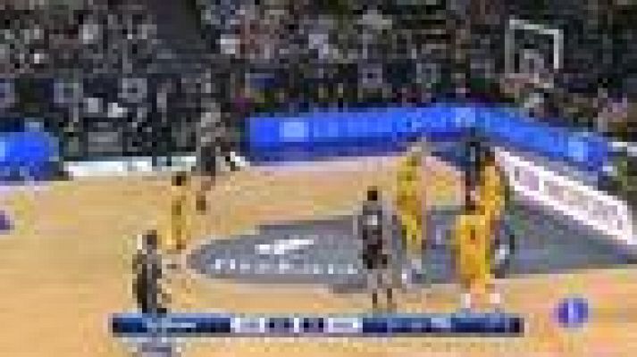 Telediario 1 - Las tres mejores jugadas de la 27ª jornada ACB