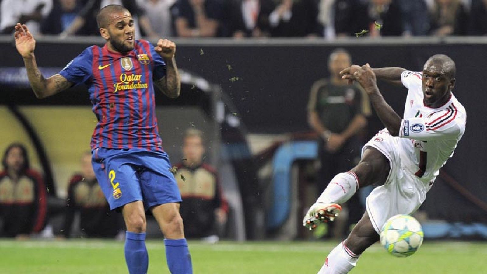 Seedorf,con 36 años, diez temporadas con el Milan