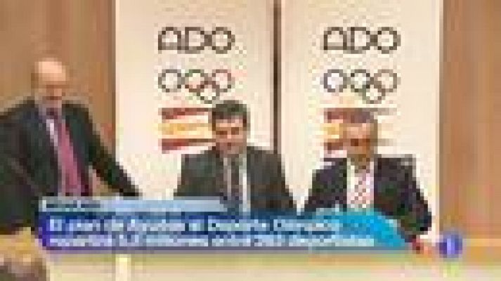 Telediario 1 - Nueve millones de euros para el Plan ADO 2012