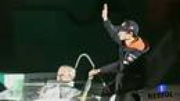 Telediario 1 - Pedrosa: "Seguí un mal consejo y he cometido un error"