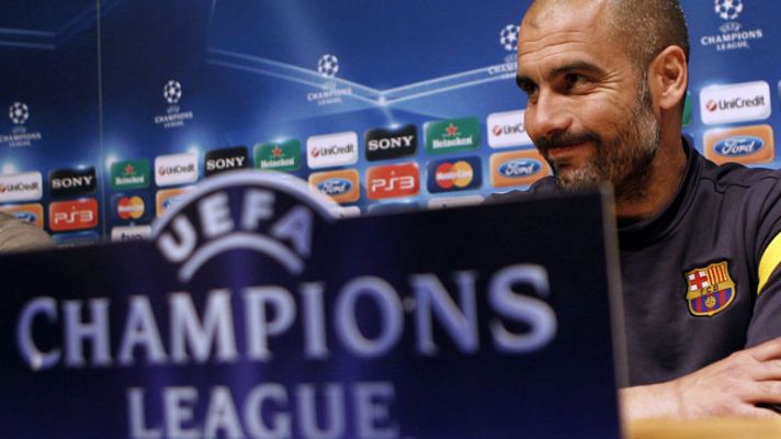 Telediario 1 - Guardiola: "Intuyo que el Milan marcará"