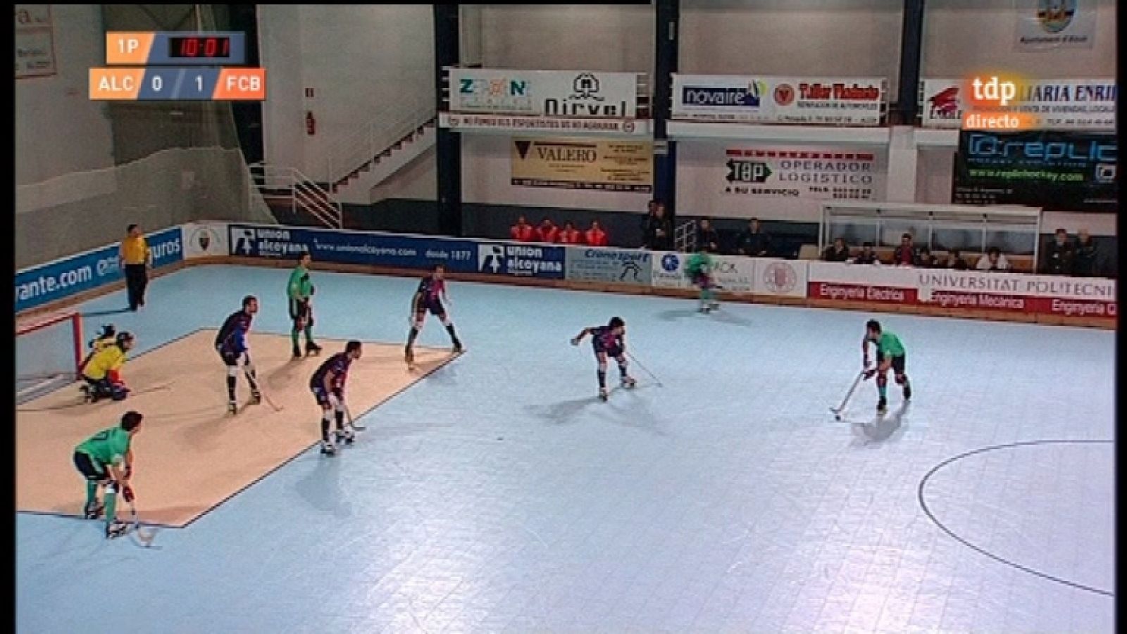 Hockey sobre patines - Liga española: Enrile Pas Alcoy - FC Barcelona - 02/04/12