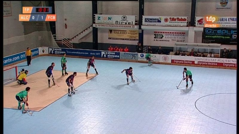 Hockey sobre patines - Liga española: Enrile Pas Alcoy - FC Barcelona - 02/04/12 - ver ahora