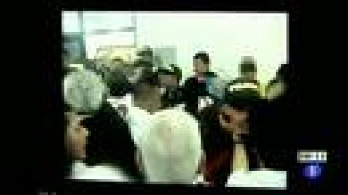 Telediario 1 - Los 10 últimos rehenes militares de las FARC ya están con sus familias