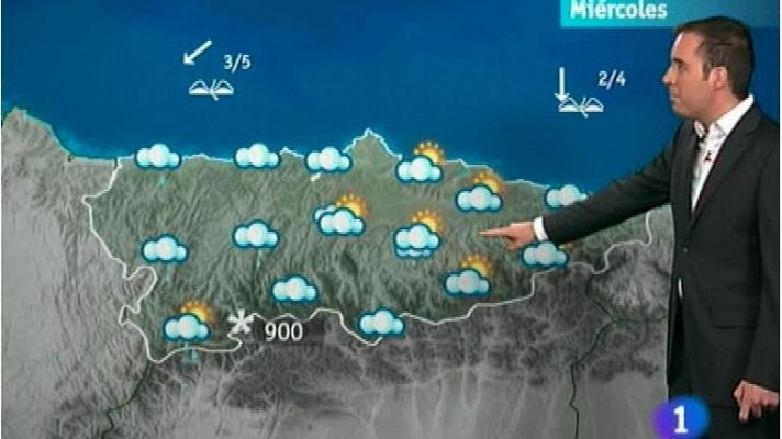 Panorama Regional - El tiempo en Asturias - 03/04/12