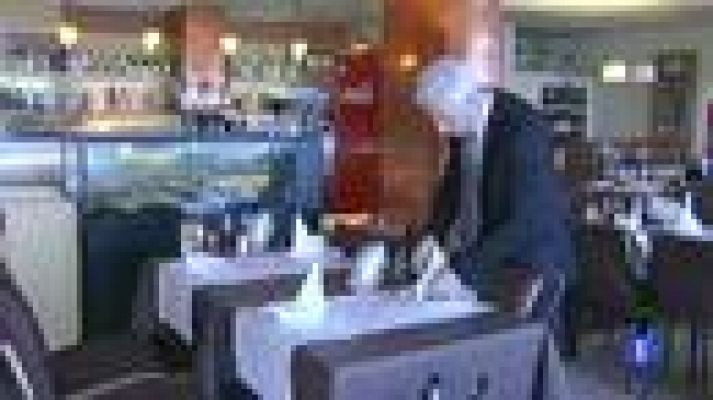 Telediario 1 - Cómo afecta el sector servicios