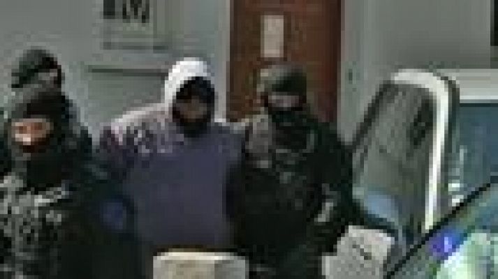 Telediario 1 - Abortado el secuestro de un juez