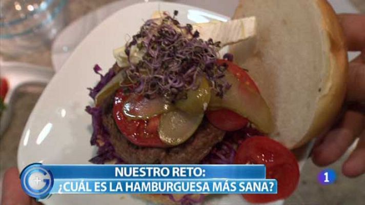 Hamburguesa orgánica casera