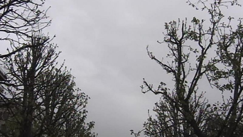 Cielos nubosos y lluvias en gran parte de la Península 