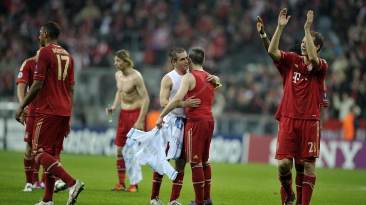 Telediario 1 - El Bayern se cita con el Madrid