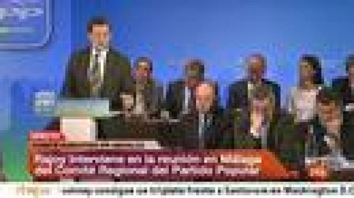 Informativo 24h - Rajoy culpa de los recortes a que el anterior Gobierno no cumplió con sus compromisos de déficit