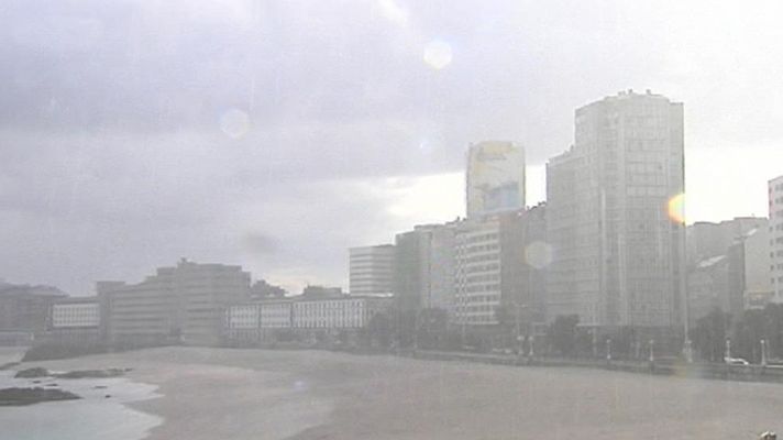 Nevadas en el extremo norte