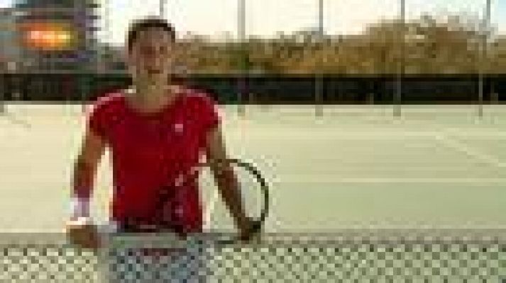  - La tenista Lara Arruabarrena pasa de ser alumna ejemplar a volar sola