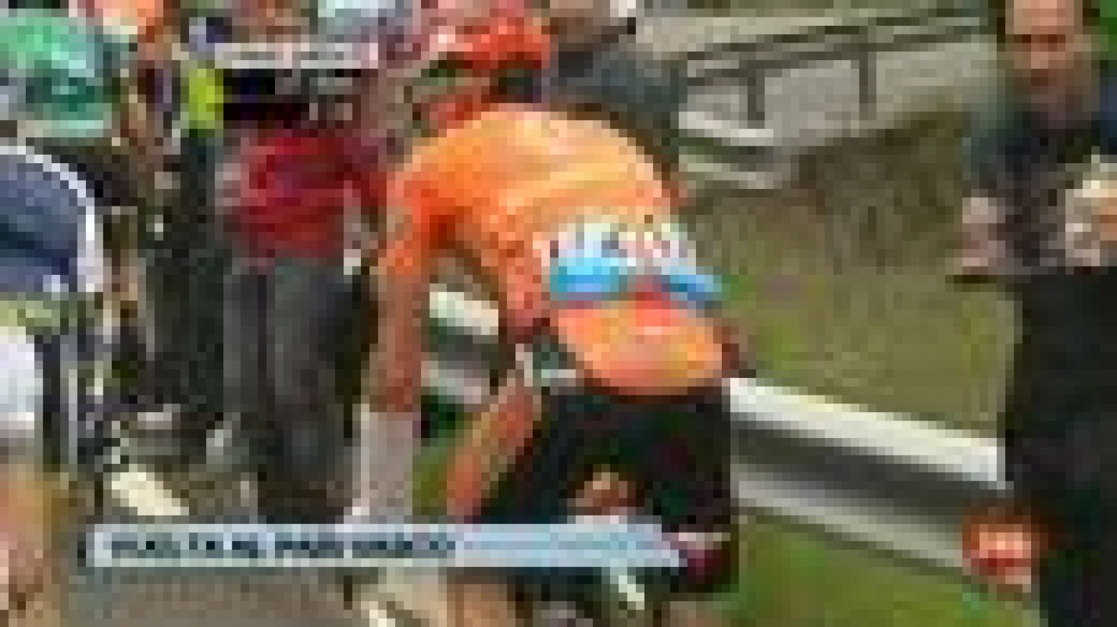 El ciclista español Samuel Sánchez, del Euskaltel-Euskadi, se  convirtió en el nuevo líder de la Vuelta al País Vasco, tras  imponerse en la tercera etapa, disputada entre Vitoria y el final en  el Santuario de Arrate sobre 164 kilómetros, donde el a