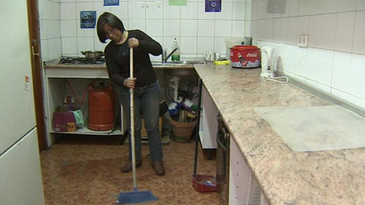 Telediario 1 - Regulación del servicio doméstico