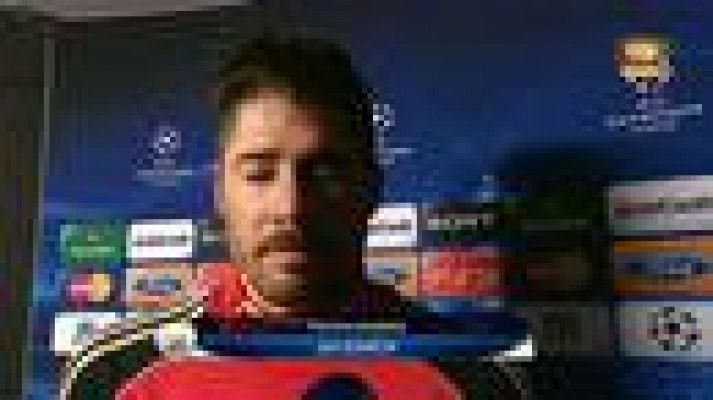Champions League - Javi García: "Solo ha habido un equipo que quisiera jugar a fútbol"