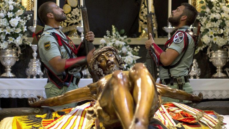 El Cristo de la buena Muerte en Málaga