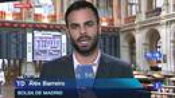 Telediario 1 - La prima de riesgo supera los 400