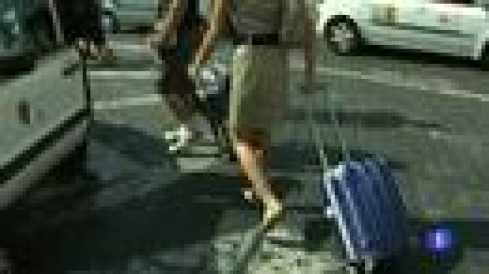 Telediario 1 - El turismo nota la crisis en Semana Santa