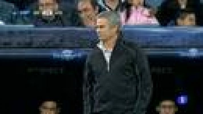 Telediario 1 - El Madrid, a semifinales goleando