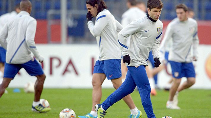 Telediario 1 - Atlético, Athletic y Valencia quieren hacer el pleno en la Europa League