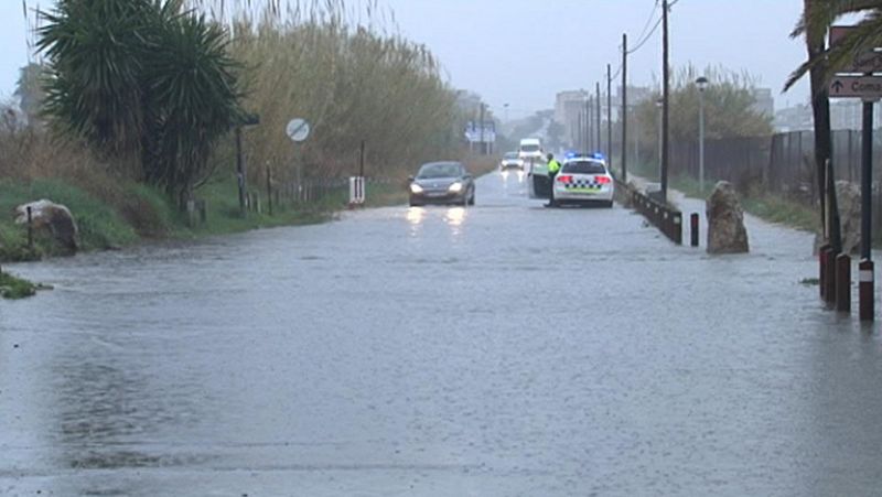 Chubascos localmente fuertes en zonas de Aragón