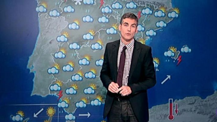 El tiempo - Chubascos fuertes en Canarias