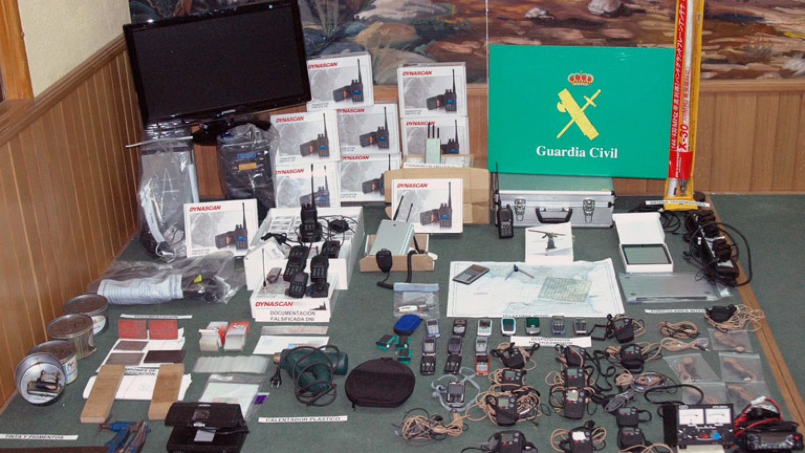 El año pasado las fuerzas de seguridad requisaron 356 toneladas de hachís procedente de Marruecos