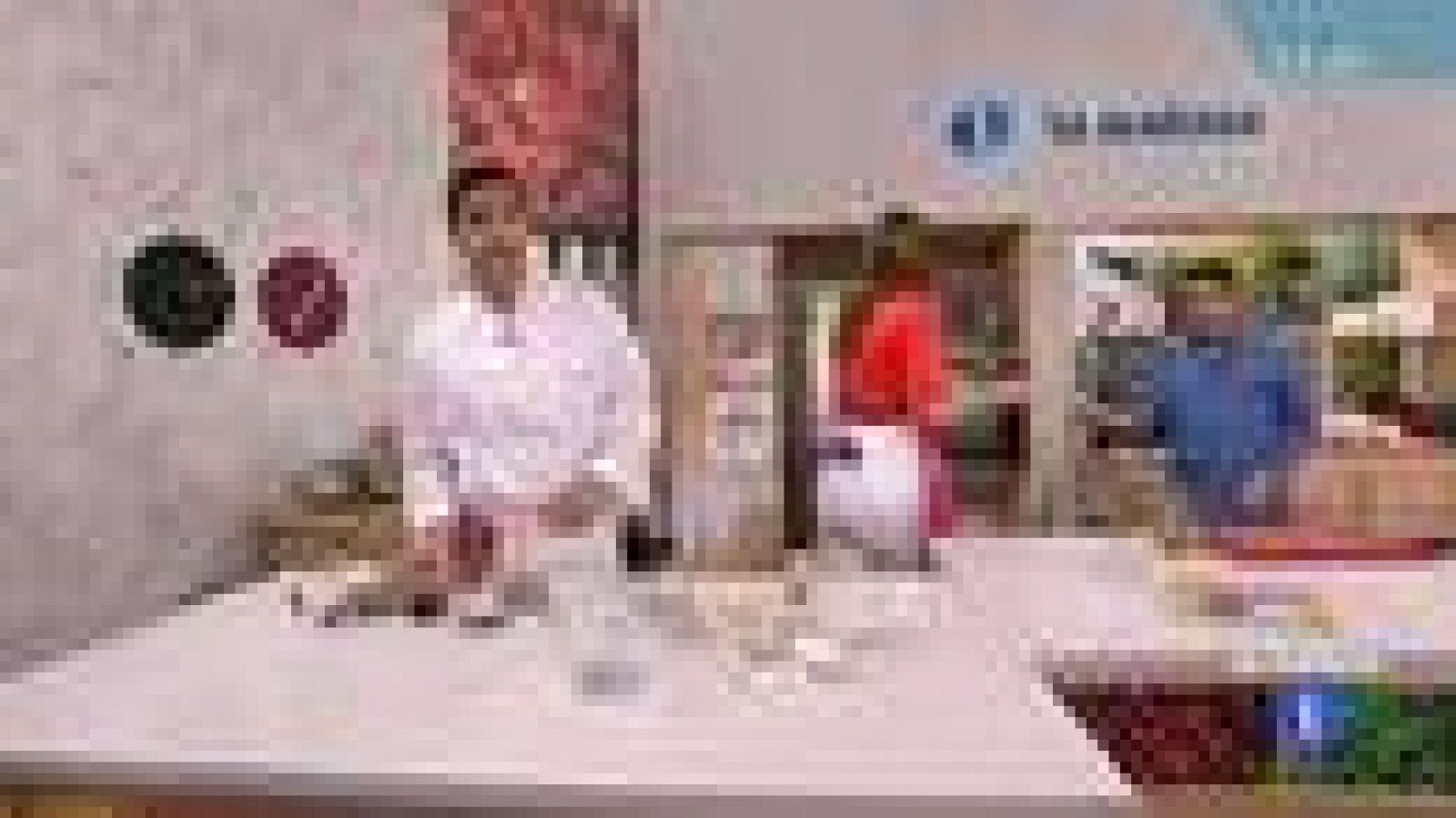 Saber cocinar - Postre - Pastas de almendra bañadas con chocolate (09/04/2012)