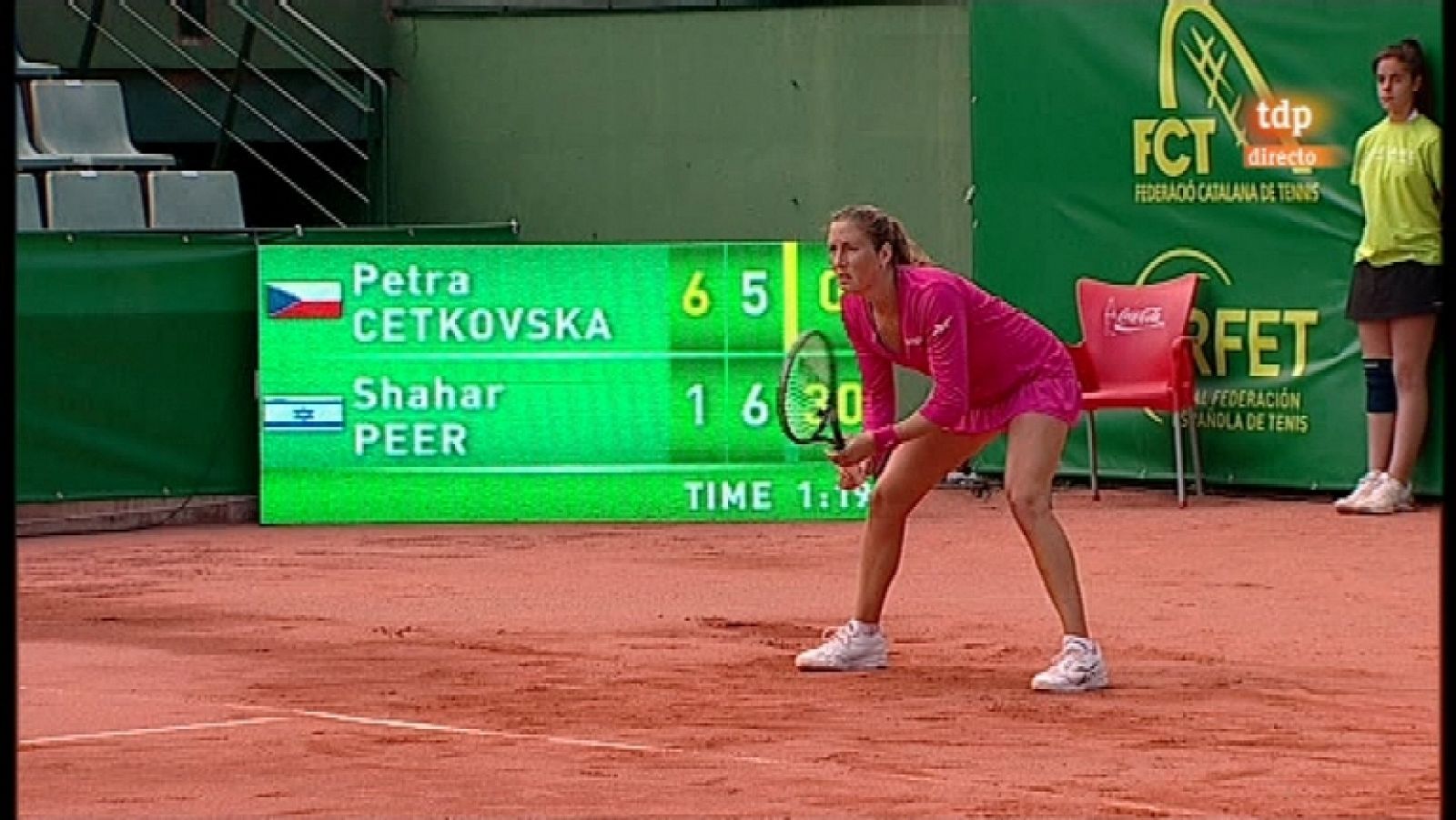 Sin programa: Tenis - WTA Barcelona Ladies Open: Lunes. 1º partido - 09/04/12 | RTVE Play