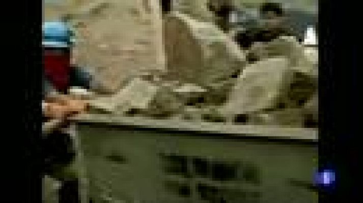 Telediario 1 - Rescate de mineros