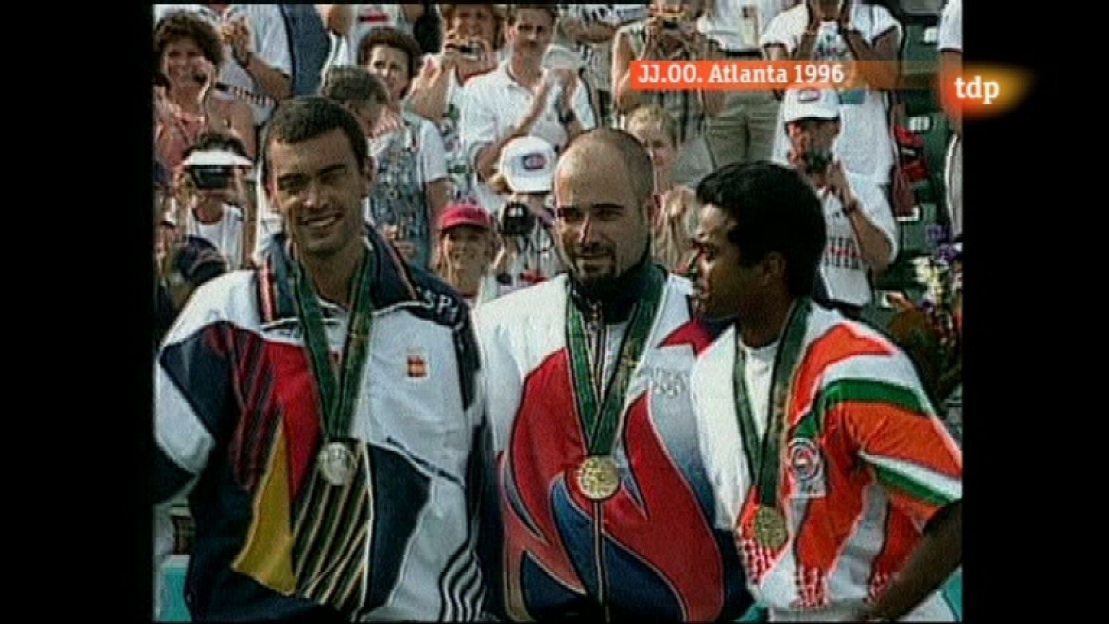 Londres en juego - Atlanta 1996. Tenis. Final masculina: S. Bruguera - A. Agassi