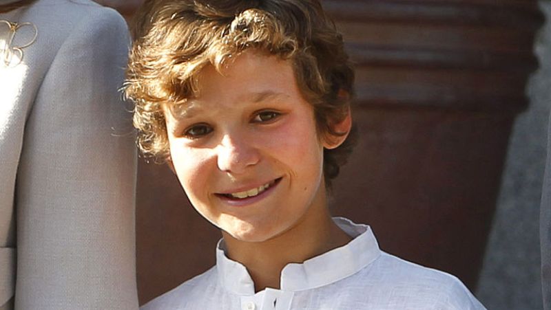 Froilán, nieto mayor del rey, herido en un pie de un disparo accidental