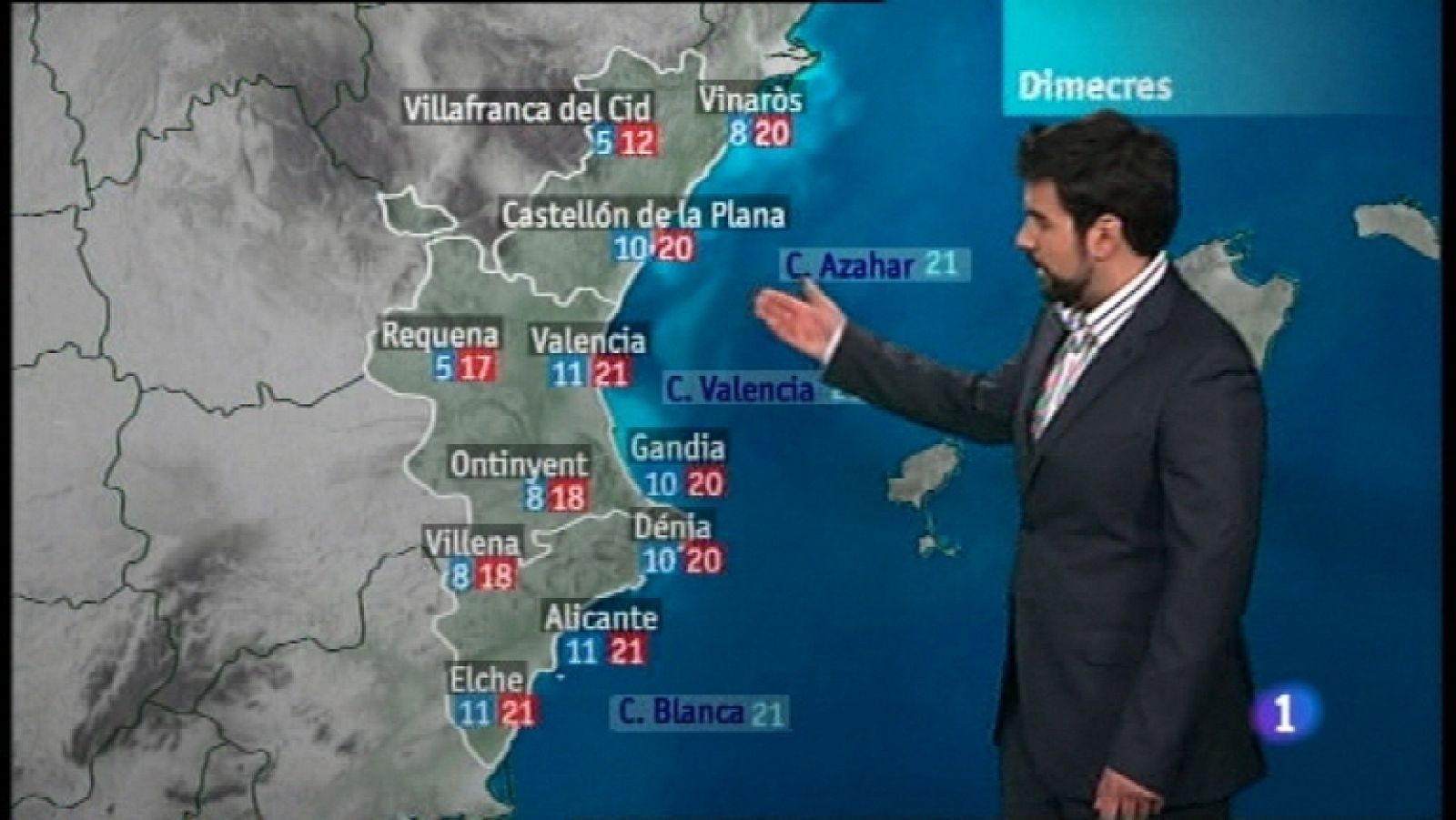 L'informatiu - Comunitat Valenciana: El tiempo en la Comunidad Valenciana - 10/04/12 | RTVE Play