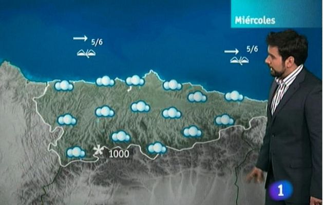 Panorama Regional - El tiempo en Asturias - 10/04/12
